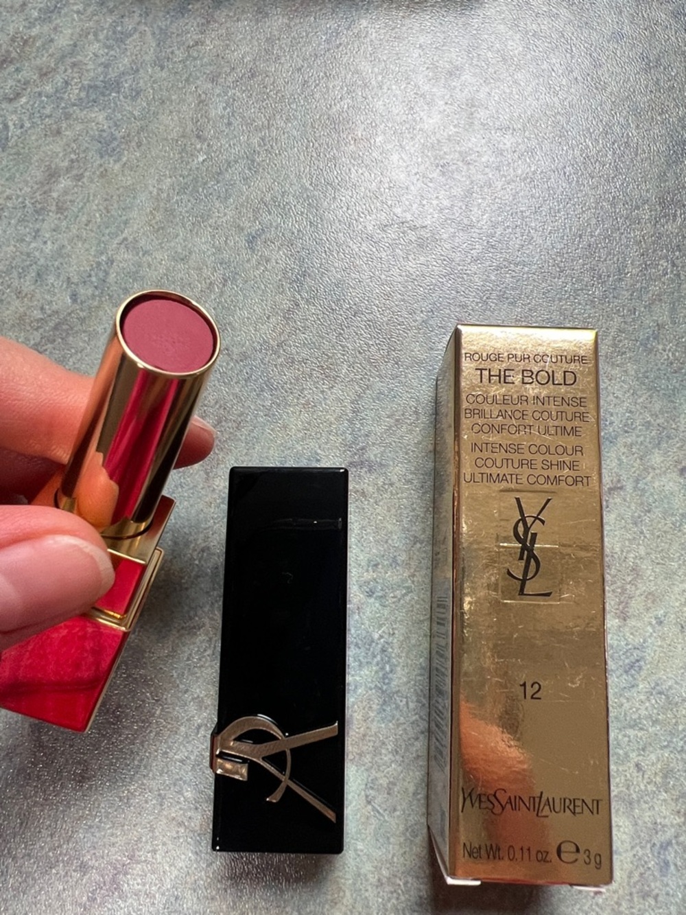 Yves Saint Laurent Bold Rouge Pur Couture Lipstick - Rose Mauve 12